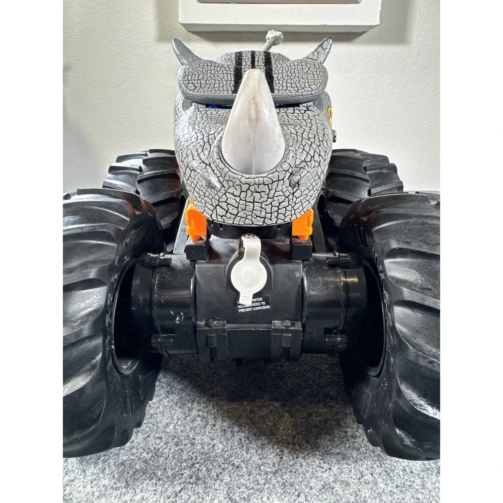 Hot Wheels RhinoMite RC Monster Truck New Bright Remote Control Tested w/ Nitro